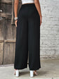 Perfee Ruched High Waist Wide Leg Pants.