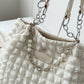 Bubble Textured Tote Bag.