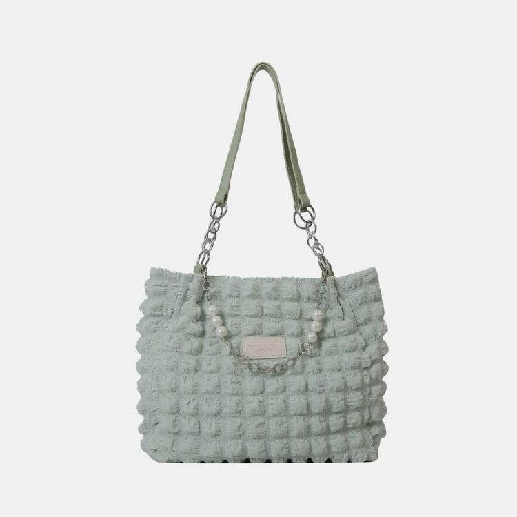 Bubble Textured Tote Bag.