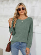 Round Neck Long Sleeve T-Shirt.