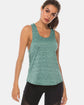 Full Size Scoop Neck Wide Strap Active Tank.