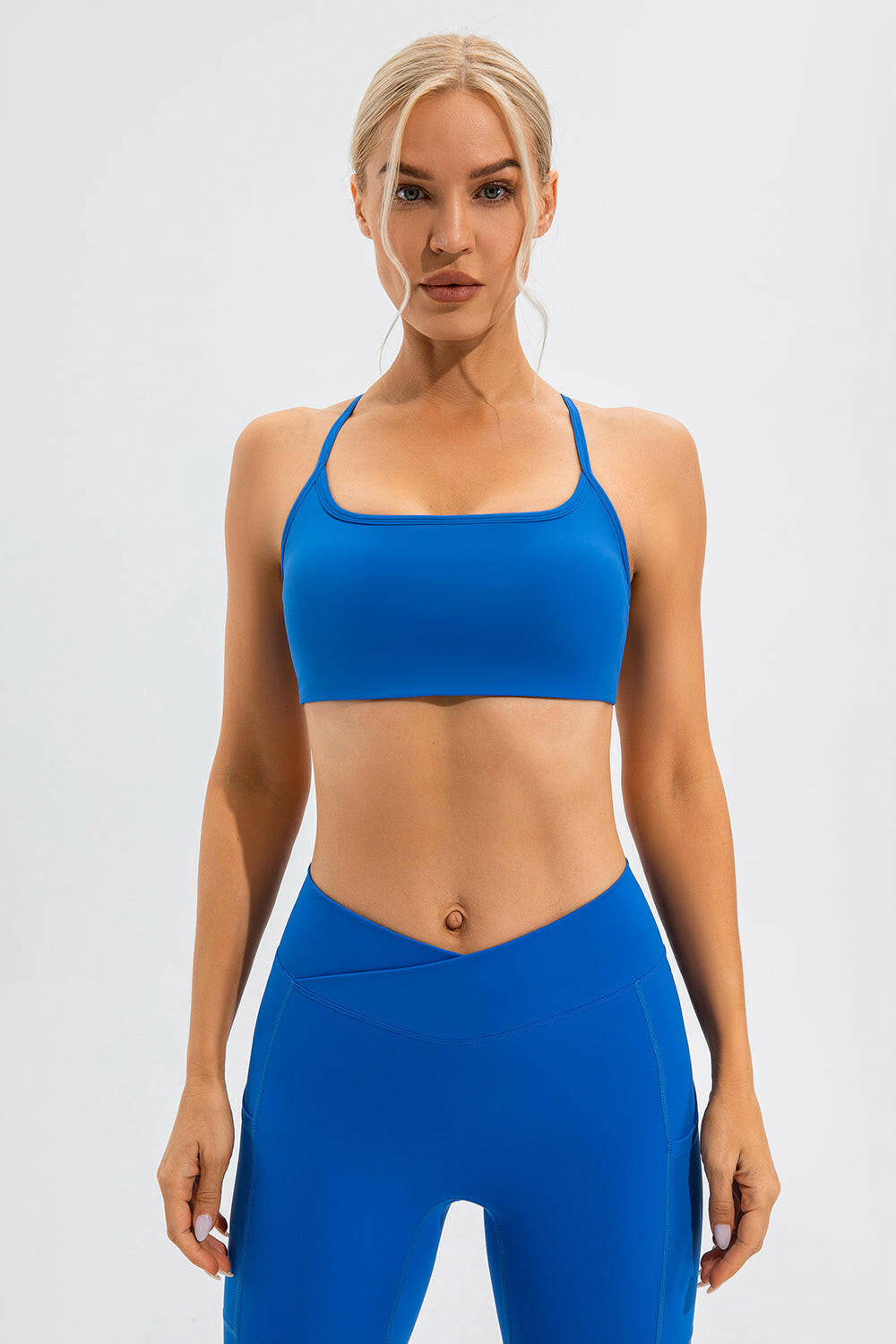 Crisscross Spaghetti Strap Active Cami.