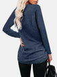 Round Neck Long Sleeve T-Shirt.