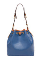 PU Drawstring Bucket Handbag