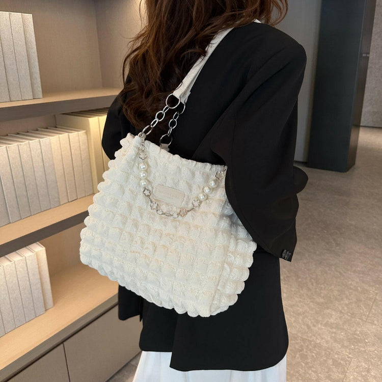 Bubble Textured Tote Bag.