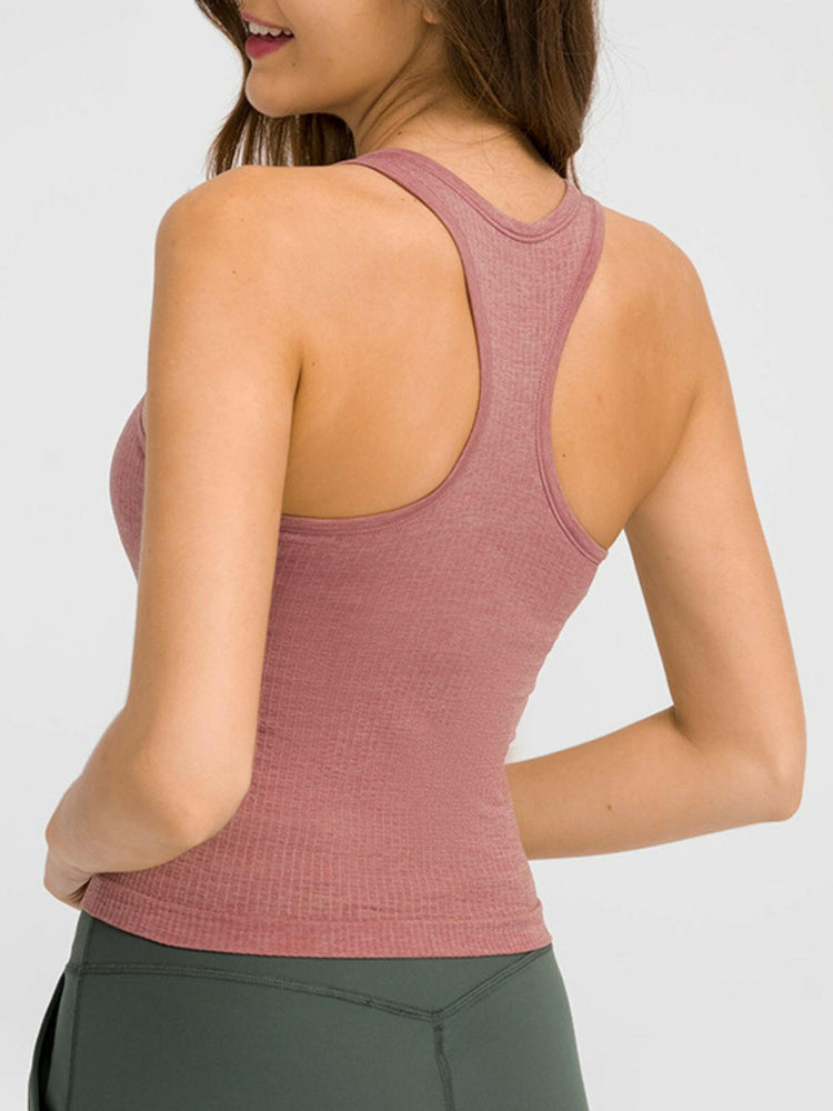 Millennia Round Neck Racerback Active Tank.