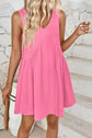 Lovelet Plunge Wide Strap Mini Tank Dress.