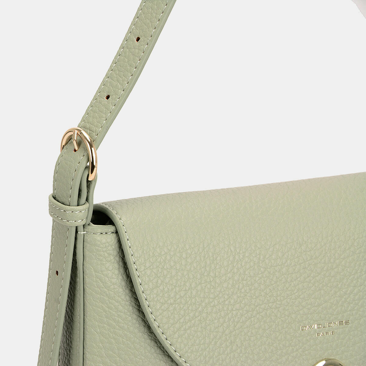 David Jones Metal Buckle Shoulder Bag.