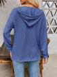 Double Take Drawstring Dropped Shoulder Long Sleeve Hoodie.