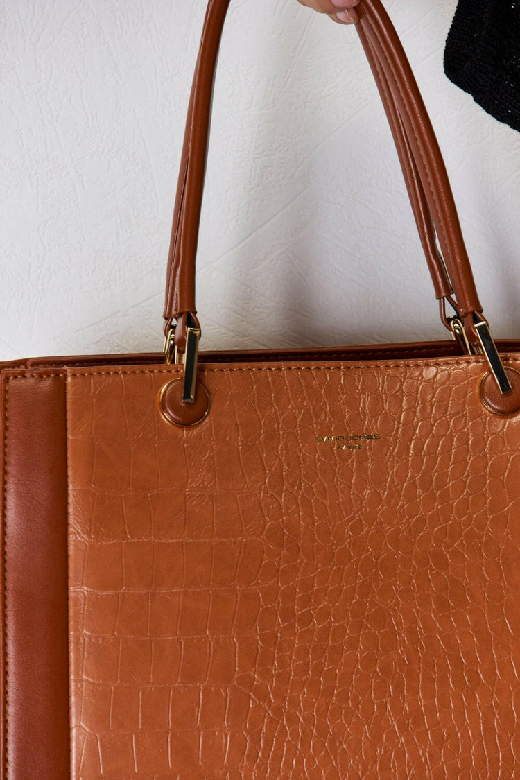 David Jones Texture PU Leather Handbag.