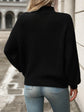 Mock Neck Long Sleeve Sweater.