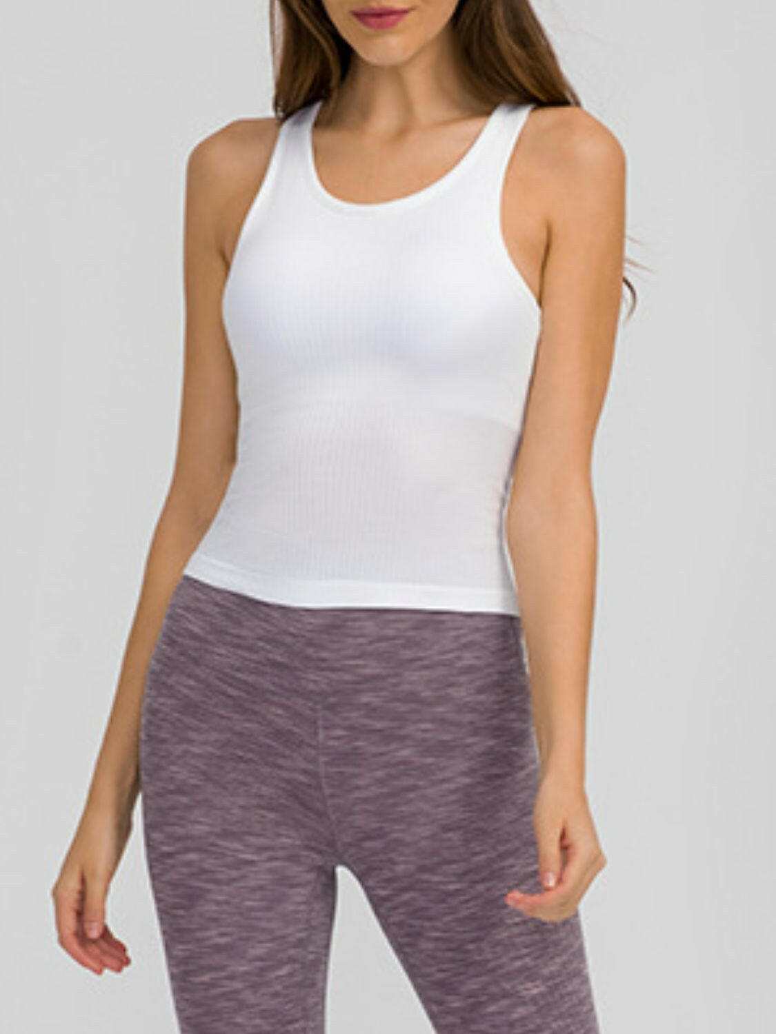 Millennia Round Neck Racerback Active Tank.