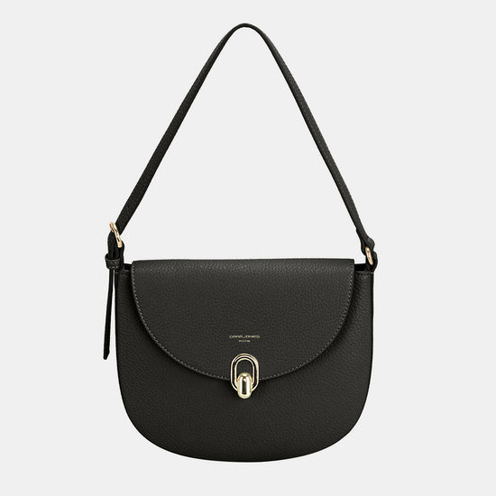 David Jones Metal Buckle Shoulder Bag.