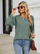 Round Neck Long Sleeve T-Shirt.