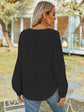 V-Neck Long Sleeve Blouse.