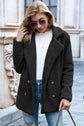 Lapel Collar Sherpa Coat.