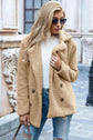 Lapel Collar Sherpa Coat.