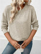 Round Neck Long Sleeve T-Shirt.