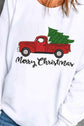 MERRY CHRISTMAS Graphic Sweatshirt.