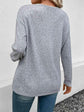 Round Neck Long Sleeve T-Shirt.