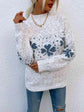 Four Leaf Clover Mock Neck Sweater.