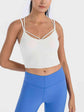 Double Strap Ribbed Sports Cami.