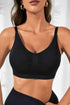 Scoop Neck Cropped Active Bra.