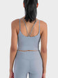 Double Strap Ribbed Sports Cami.